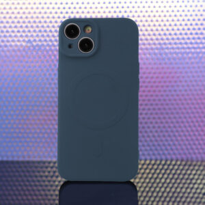 „Simple Color Mag“ dėklas, skirtas „Apple iPhone 14“ 6,1" tamsiai mėlynas - Image 4