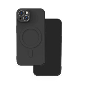 „Simple Color Mag“ dėklas, skirtas „Apple iPhone 13“ 6,1" juodas