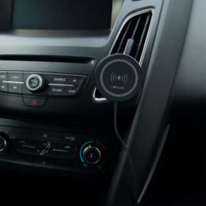 Forever automobilinis laikiklis ventiliacijos grotelėms MACH-300 magnetinis su belaidžiu įkrovimu juodas Qi2 15W - Image 8
