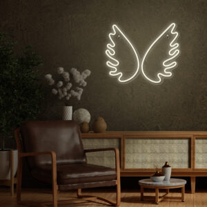 Neoninis PLEXI LED sparnų šviestuvas baltas FPNE09X Forever Light - Image 8