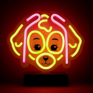 Neoninė LED lemputė su stovu Paw Patrol – Skye OW-120546 - Image 2