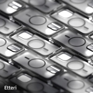 Etteri Matt Mag dėklas, skirtas Apple iPhone 16 Pro 6,3" juodas - Image 10