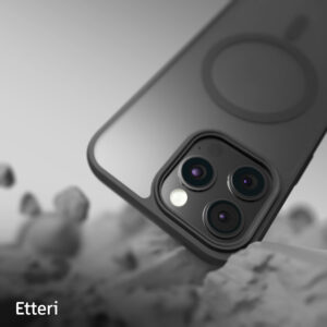 Etteri Matt Mag dėklas, skirtas Apple iPhone 16 Pro 6,3" juodas - Image 11