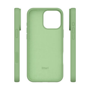 Etteri silikoninis dėklas Apple iPhone 16 Pro Max 6,9" šviesiai žalias - Image 6