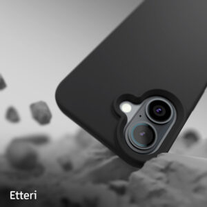 Etteri silikoninis dėklas Xiaomi Redmi 15C 5G juodas - Image 9