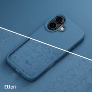 Etteri silikoninis dėklas Apple iPhone 16 Plus 6,7" tamsiai mėlynas - Image 10