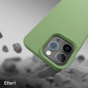 Etteri silikoninis dėklas Apple iPhone 16 Pro Max 6,9" šviesiai žalias - Image 9