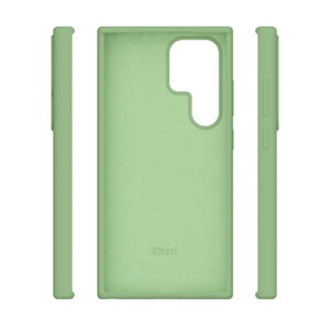Etteri silikoninis dėklas Samsung Galaxy S24 Ultra šviesiai žalias - Image 6