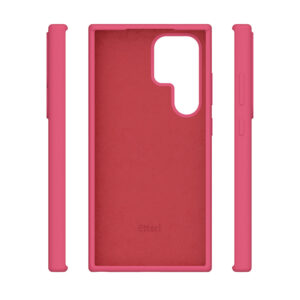 Etteri silikoninis dėklas Samsung Galaxy S25 Ultra aviečių spalvos - Image 6
