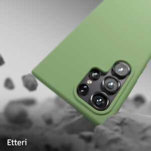 Etteri silikoninis dėklas Samsung Galaxy S25 Ultra, šviesiai žalias - Image 9