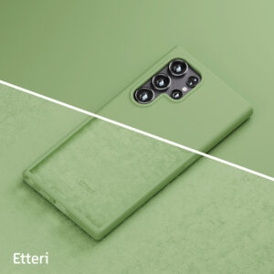 Etteri silikoninis dėklas Samsung Galaxy S24 Ultra šviesiai žalias - Image 10