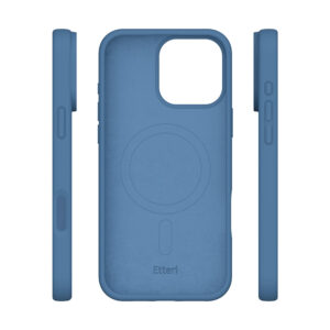 Etteri silikoninis Mag dėklas, skirtas Apple iPhone 16 Pro Max 6,9" tamsiai mėlynas - Image 6