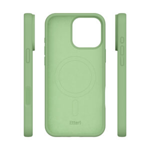 Etteri silikoninis Mag dėklas, skirtas Apple iPhone 16 Pro Max 6,9", šviesiai žalias - Image 6