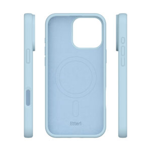 Etteri silikoninis Mag dėklas Apple iPhone 16 Pro 6,3" šviesiai mėlynas - Image 6
