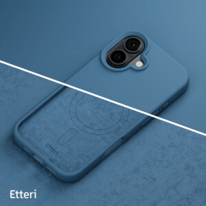 Etteri silikoninis Mag dėklas, skirtas Apple iPhone 16 Plus 6,7" tamsiai mėlynas - Image 11