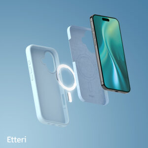 Etteri silikoninis Mag dėklas, skirtas Apple iPhone 16 Plus 6,7" šviesiai mėlynas - Image 8