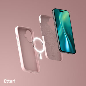 Etteri silikoninis Mag dėklas Apple iPhone 16 Plus 6,7" šviesiai rožinis - Image 8