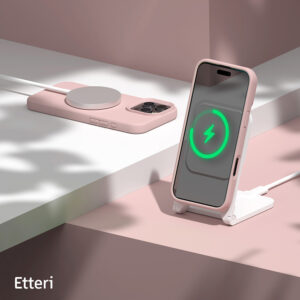 Etteri silikoninis Mag dėklas, skirtas Apple iPhone 16 Pro Max 6,9", šviesiai rožinis - Image 7