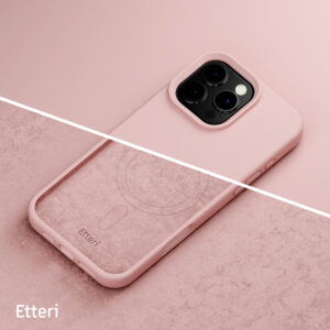 Etteri silikoninis Mag dėklas, skirtas Apple iPhone 16 Pro Max 6,9", šviesiai rožinis - Image 11