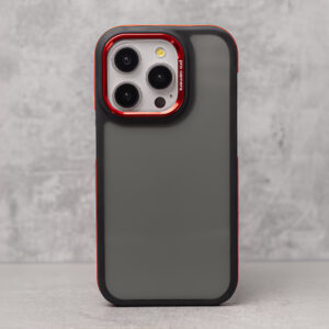Crystal Black dėklas, skirtas Xiaomi Redmi Note 14 5G (Global) raudonas - Image 7