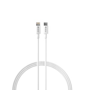 Devia sieninis įkroviklis Rocket PD 20W 1x USB-C baltas + laidas USB-C - Lightning - Image 3