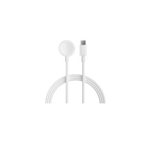Devia indukcinis magnetinis įkroviklis Kintone USB-C 1,0 m baltas, skirtas Apple Watch