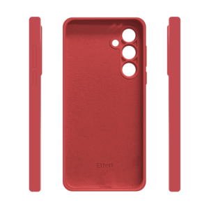 Etteri silikoninis dėklas Samsung Galaxy A36 5G aviečių spalvos - Image 4