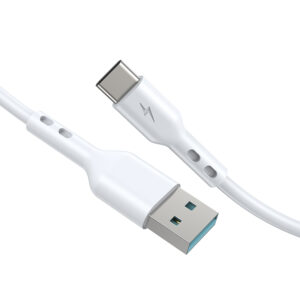 BWOO USB - USB-C laidas 2m 3A baltas - Image 2