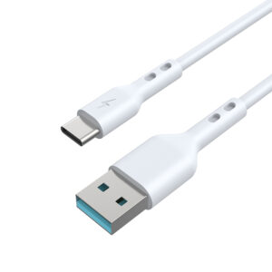 BWOO USB - USB-C laidas 2m 3A baltas - Image 3