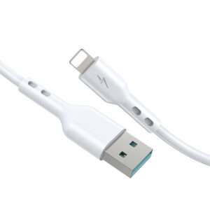 BWOO USB – Lightning laidas 2m 3A baltas - Image 2