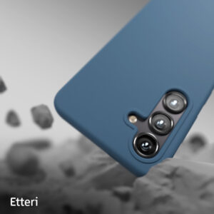 Etteri silikoninis dėklas Samsung Galaxy S24 FE tamsiai mėlynas - Image 6