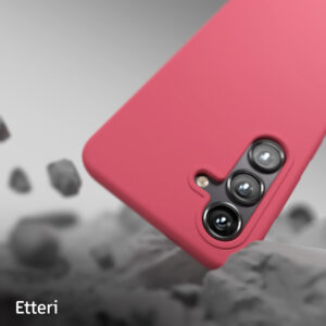 Etteri silikoninis dėklas Samsung Galaxy S24 FE aviečių spalvos - Image 6