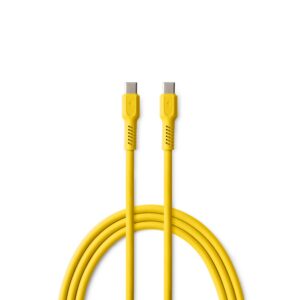 COLORUM laidas USB-C - USB-C 1,8m 3A CK60-CC-05 xYellow - Image 4