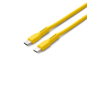 COLORUM laidas USB-C - USB-C 1,8m 3A CK60-CC-05 xYellow - Image 5