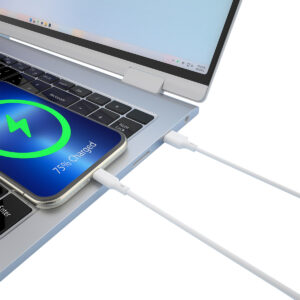 Forever recycling USB-A – USB-C laidas 1,5m 3A KR60-AC-00 baltas - Image 4