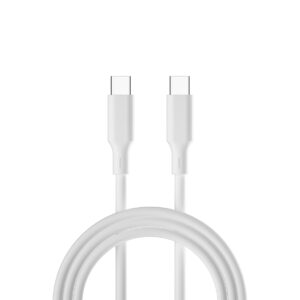 Forever USB-C – USB-C įkrovimo laidas 1,5m 3A KR15-CC-00 baltas - Image 2