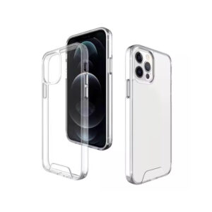 Hibridinis „Crystal“ dėklas, skirtas Apple iPhone 16 Pro Max 6,9" skaidrus, su didele anga