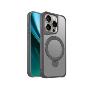 Etteri Matt Mag Ring dėklas, skirtas Apple iPhone 15 Pro 6,1" pilkas