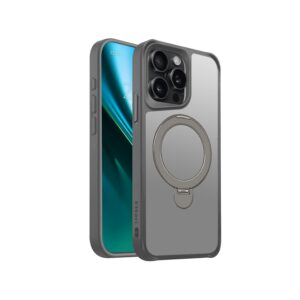 Etteri Matt Mag Ring dėklas, skirtas Apple iPhone 15 Pro Max 6,7" pilkas