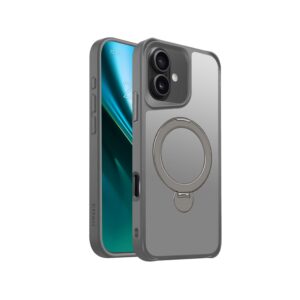 Etteri Matt Mag Ring dėklas, skirtas Apple iPhone 16 6,1" pilkas