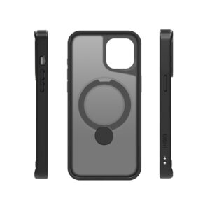 Etteri Matt Mag Ring dėklas, skirtas Apple iPhone 12 / 12 Pro 6,1" juodas - Image 4