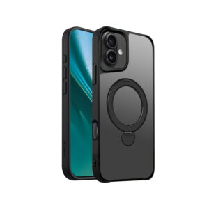 Etteri Matt Mag Ring dėklas, skirtas Apple iPhone 16 Plus 6,7" juodas