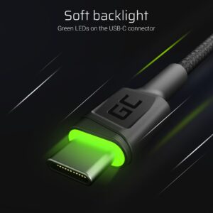 Green Cell KABGC13 USB kabelis USB 2.0 2 m USB A USB C 0,48 Gbit/s Juoda - Image 3