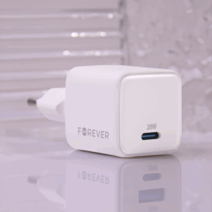 Forever TC-08-20C GaN PD įkroviklis 1x USB-C 20W baltas - Image 5