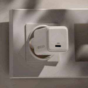 Forever TC-08-30C GaN PD įkroviklis 1x USB-C 30W baltas - Image 3