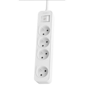 PHILIPS ilgintuvas, 4 lizdai, 1,5 m, 10 A, baltas
