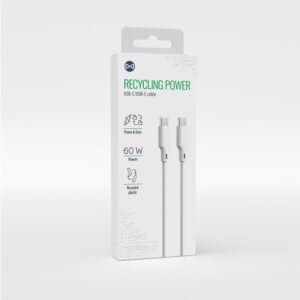 Forever recycling USB-C – Lightning laidas 1,5m 3A KR12-CL-00 baltas - Image 4