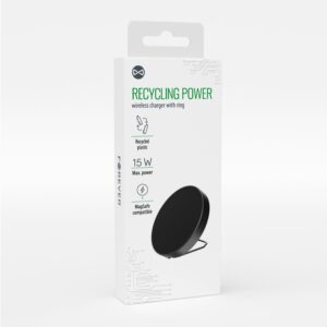 „Forever“ perdirbamo plastiko indukcinis įkroviklis su žiedu, suderinamas su „MagSafe“ RLIR129-MS - Image 6