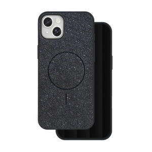Blizgus plonas Mag dėklas, skirtas Apple iPhone 14 6,1" juodas