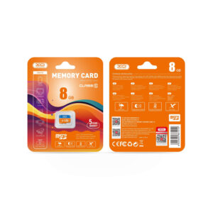 XO atminties kortelė 8GB microSDHC cl. 10